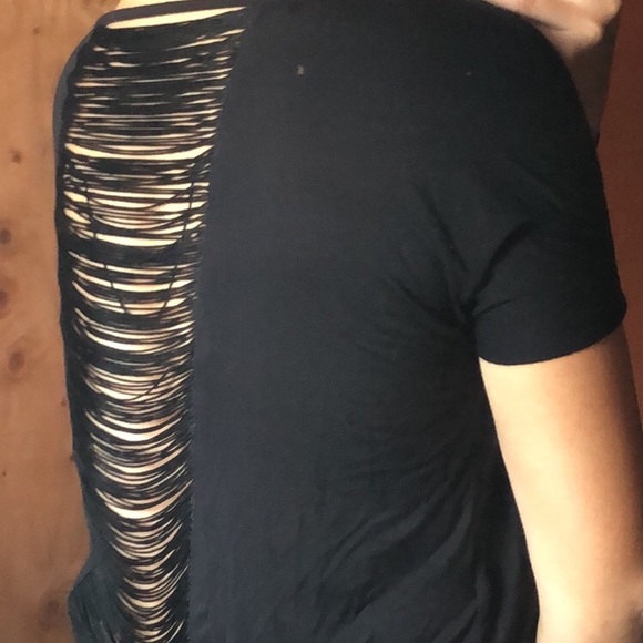 Black crop top - Picture 2 of 2